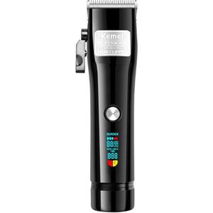 Kemei Tondeuse Tondeuse Oplaadbare KM-2850 Pg Tondeuse Kapsel Machine 180Min Gebruik Lcd Display Oilhead Clipper