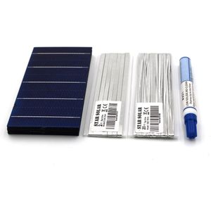 Zonnepaneel Diy Zonnecellen Polykristallijne Fotovoltaïsche Module Diy Controller Battery Charger Solar Sunpower C60 5 6 Inch Auto