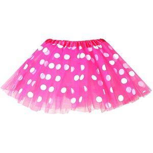 2-8 Jaar Peuter Kids Meisjes Baby Polka Dot Tutu Rok Tulle Ballet Rok Outfits Kostuum Rainbow Mesh Prinses baby Meisjes Rok