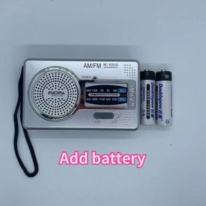 BC-R2033 Am Fm Radio Telescopische Antenne Volledige Band Draagbare Radio Ontvanger Retro Fm Wereld Pocket Radio Speler Voor Oudere