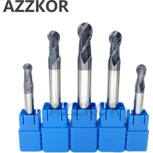 Frees Legering Coating Wolfraam Staal Tool 100L Hrc50 Verlenging Bal Neus Frezen AZZKOR Top Frees Endmill