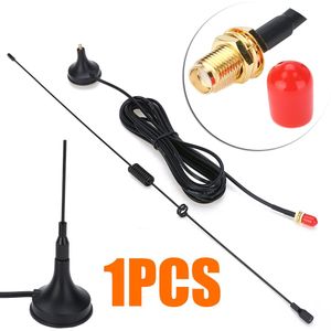 1Set UT-106 Magnetische SMA-F Auto Antenne Uhf/Vhf Walkie Talkie Voor Baofeng UV5RE/Plus UV5RB UV5RC UV5RD UV3R Plus Radio Antennes