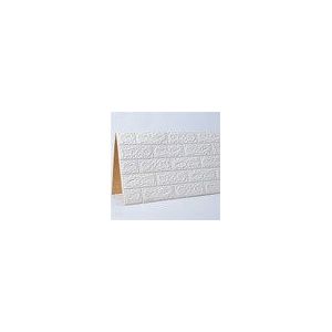 Witte Bakstenen Muur Effect Vinyl Behang Rol Pvc 3d Behang Voor Hotel/Ktv/Cafe/Bad Center Decor fabrikant Muurstickers