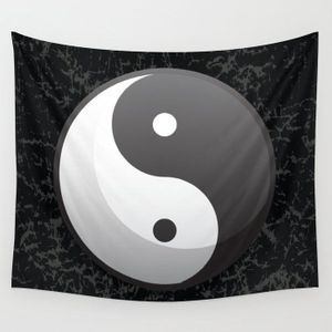 Yin Yang Muur Tapijt Muur Opknoping Art Dekbed Beddengoed Deken Laken Throw Home Decor Yoga Mat