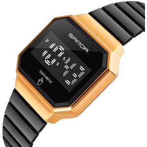 Sanda Mode Heren Horloges Touch Screen Sport Waterdicht Polshorloge Led Digitale Horloge Voor Mannen Klok Relogios Masculino