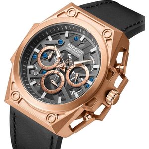 Megir Mannen Quartz Horloge Man Met Rvs Case Sport Heren Horloges Chronograaf Waterdicht Mannen Quartz Horloges