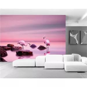 Behang Roze Behang voor Slaapkamer Volwassenen,3D