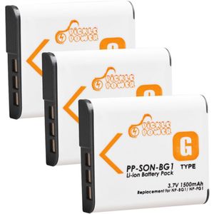 3 Pcs NP-BG1 Np BG1 NP-FG1 Batterij + 3 Kanaals Lader Voor Sony Cyber-Shot DSC-H3 DSC-H7 DSC-H9 DSC-H10 DSC-H20 DSC-H50 DSC-H55