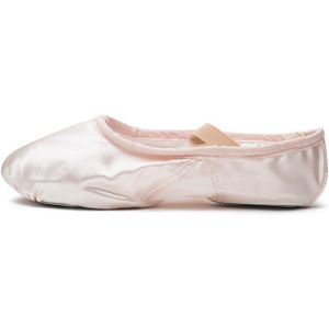 Sansha Volwassen Ballet Schoenen Roze Satijnen Split Zool Ademend Professionele Ballet Slipper Voor Meisjes Vrouwen Mannen Dansschoenen NO.3S
