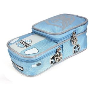 Cool Model Leuke Etui Grote Capaciteit School Etui Voor Jongens Briefpapier Doos Schoolbenodigdheden Canvas Pen Case Pen tas