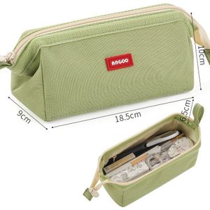 Angoo Boot Type Pen Case Bag Potlood Wasbare Oxford Doek Opslag Handtas Pouch Voor Pennen Heerser Briefpapier School Reizen A6851