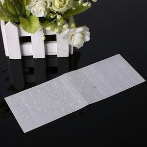 Waterdichte Laptop Toetsenbord Stickers Arabisch Transparante Toetsenbord Sticker Letters