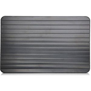 Magic Snelle Unfreezing Van voedsel Ontdooien Lade Vlees Rib Ontdooien Board Ontdooien Voedsel In Minuten Aluminium Bevroren Voedsel Keuken Tool