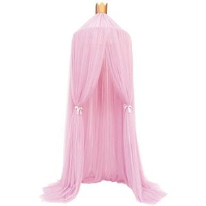 Baby Bed Crib Canopy Klamboe Opknoping Tent Tule Gordijnen Voor Slaapkamer Speelhuis Tent Voor Kinderen Kinderkamer