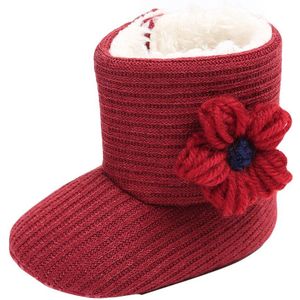 Baby Kid Jongens Meisjes Gebreide Bont Laarzen 5 Kleuren Peuters Soft Sole Korte Warme Zachte Sneeuw Jongens Meisjes Laarzen Schoenen 0-18 maanden