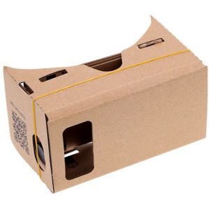 Thuis Google Diy Kartonnen Film Wearable Apparaat Ultra Clear 3D Voor Mobiele Telefoon Theater Bekijken Vr Bril Set
