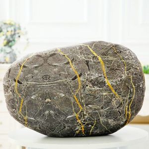 Echte Leven Steen Knuffel Simulatie Van Cobblestone Kussen Creatieve Grappige Knuffel Kussen Kinderen Meisjes Poppen Speelgoed 50cm