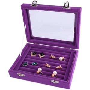 Sieraden Display Kist/Sieraden Organizer Oorbellen Ring Box Case Voor Jewlery Geschenkdoos Sieraden Doos