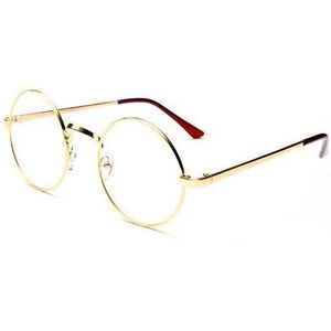Vrouwen Mannen Ronde Spektakel Brilmonturen Bril Met Clear Glas Optische Frame Transparante Bril Leesbril