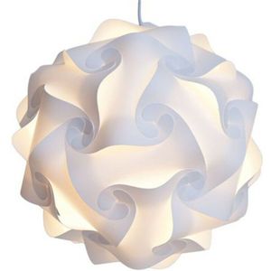Diy Puzzel Lampenkap Creatieve Jigsaw Lamp Moderne Plafond Kroonluchter Hanglamp Cover Home Decor