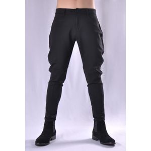 Haar stylist zwart potlood broek Mannen slim broek Koreaanse persoonlijkheid toevallige kleine harembroek mannelijke elastische tapered broek trend