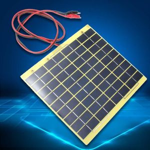 220X200Mm 12V 5W Zonnepaneel Fit Auto Batterij Trickle Charger Rugzak Power Zonne-energie Solar panelen Zonne-energie