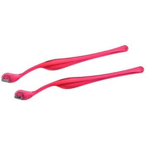 2 Stuks Draagbare Make-Up Eye Brow Scheermesje Wenkbrauw Trimmer Shaper Scheerapparaat Haar Remover Set Cosmetica Tool