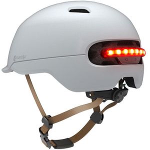 Originele Smart4u SH50 waterdichte smart motorfiets fietshelm terug met LED lampjes voor volwassenen