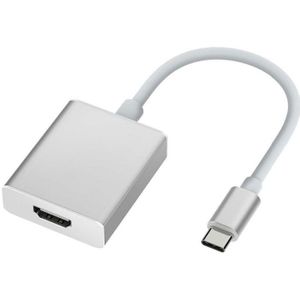 Mosible Usb Type C Hub Thunderbolt 3 Adapter USB-C Naar Hdmi Ondersteuning 4K Hd Voor Macbook Pro/Air laptop USB-C