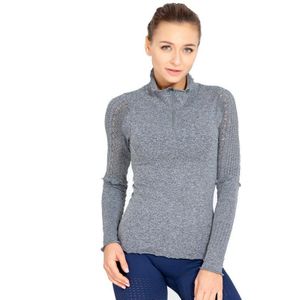 Womens Crewneck Sweater Casual Losse Montage Tops Lange Mouw T-shirt Tee Top Sweatshirt Tops Blouse