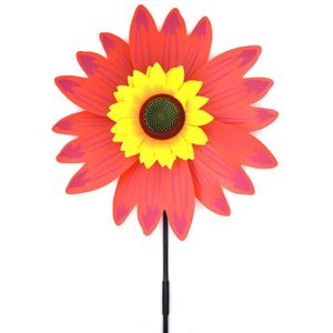 Zonnebloem Wind Spinners Gazon Pinwheels Garden Party Pinwheel Wind Spinner Windmolen voor Patio Tuin Gazon