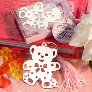 12 Stuks Lovable Teddy Bear Bookmarks-Roze Voor Baby Meisje Douche Gunsten Verjaardag Souvenir & Giveaways Voor gast