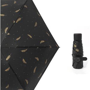 Mini Opvouwbare Paraplu Voor Vrouwen Reizen Anti-Uv Winddicht Regen Cartoon Kids Parasol Pocket Paraplu
