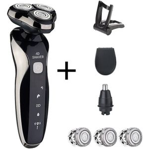Heren Scheerapparaat Elektrisch Scheerapparaat Voor Mannen Machine Scheren Tondeuse Machine Multifunctionele 4 In 1 Scheermes Usb Opladen Epilator