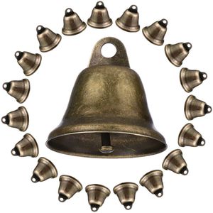 Supvox 20Pcs 38Mm Koper Bells Metal Hand Bells Met Helder Geluid Opknoping Bell Hangers Voor Partij Decoratie