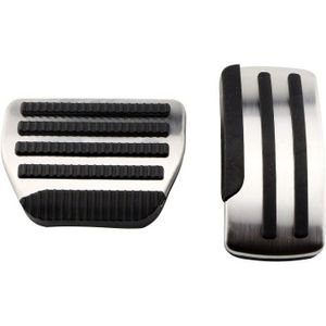 Auto Pedalen Voor Nissan X-Trail T31 Qashqai J10 Auto Rvs At Mt Pedaal Cover Voor Nissan X-Trail Qashqai -15