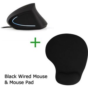 Chuyi 1600 Dpi Bluetooth Draadloze Verticale Muis Ergonomische Pols-Care Mause Matte Rgb Backlight Muizen Voor Pc Laptop Kantoor