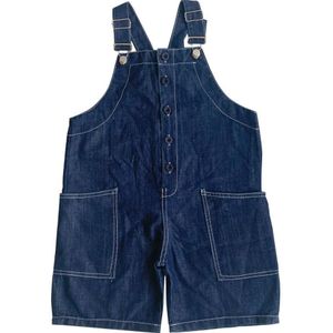 Koreaanse Stijl Lente Zomer Meisjes Mode Oversized Overalls Shorts Jongens Dunne Losse Denim Bodysuits
