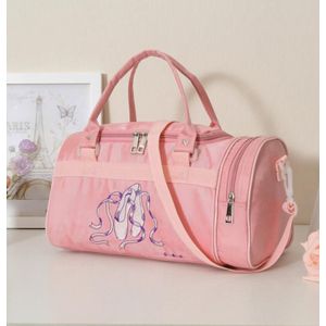 Korting Kind Dans Zak Vrouwelijke Volwassen Dans Rugzak Baby Kids Emmer Ballet Tas Voor Meisjes Canvas Roze Ballerina Kids Handtas