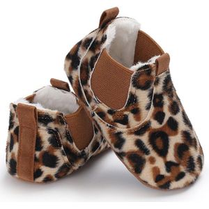 Pu Lederen Schoenen Pasgeboren Baby Meisje Hart Herfst Kant Leopard Eerste Walker Sneakers Schoenen Peuter Classic Casual Schoenen