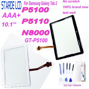 10.1 ''inch voor Samsung Galaxy Tab 2 GT-P5100 P5100 P5110 P5113 N8000 Touch Screen Glas Panel Digitizer Vervanging