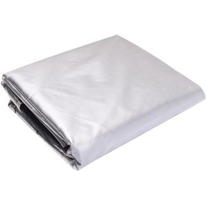 Zilver Meubilair Waterdichte Outdoor Patio Tuin Regen Sneeuw Stoel Pvc Covers Voor Sofa Tafel Stoel Dust Proof Cover