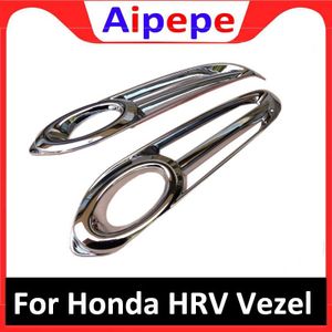 Voor Honda HR-V Hrv Vezel 2019Chrome Voor Mistachterlicht Cover Hoofd Achterlicht Trim Molding Frame garneer Styling
