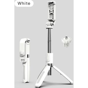 Multi-mode Draadloze Bluetooth Selfie Stick Opvouwbare Mini Statief Uitbreidbaar Monopod Met Afstandsbediening Voor Iphone Ios Android