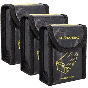 Lipo Accu Safety Bag Voor Fimi X8 Se Batterijen Draagbare Brandwerende Explosieveilige Veilig Lipo Batterij Tas Brandwerende