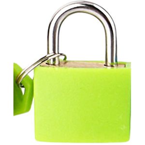 Mini Kleine Diverse kleuren Hangslot Home Deur Reizen Koffer Bagage Tas Lock Hangsloten ABS