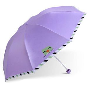 Kids Leuke Paraplu Mini Dier Uv Regenschirm Kleine Polyester Winddicht Regen Ontwerpers Paraplu Voor Meisje Jongen 90G146