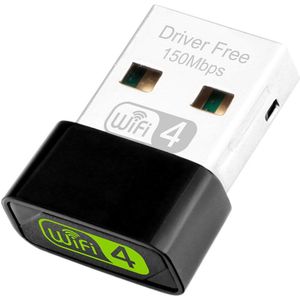 Kebidumei Mini 150Mbps Netwerkkaart Usb Draadloze Gratis Driver 2.4Ghz USB2.0 Wifi Adapter Wifi Adapter 802.11n Voor Laptop desktop