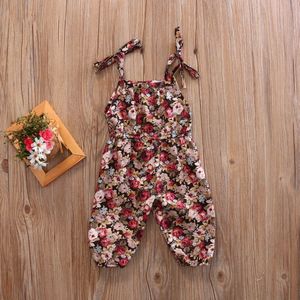 VS VOORRAAD Baby Baby Kids Meisje Bloemen Romper Jumpsuit Playsuit Sunsuit Outfits Kleding