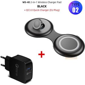 30W Qi Draadloze Oplader Stand Voor iPhone 13 12 11 Pro Max XR Samsung S20 Telefoon Oplader Snel opladen Dock Station Telefoon Houder kopen vanaf een prijs van 10